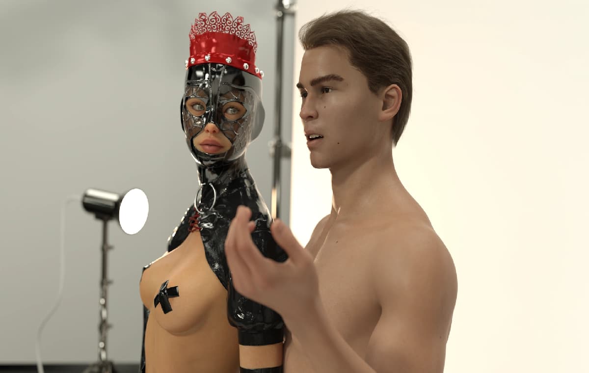欧美SLG/汉化/动态丨恋物定位：S&M工作室/S&M Studio V0.8.28  [20250628] 游戏截图 4